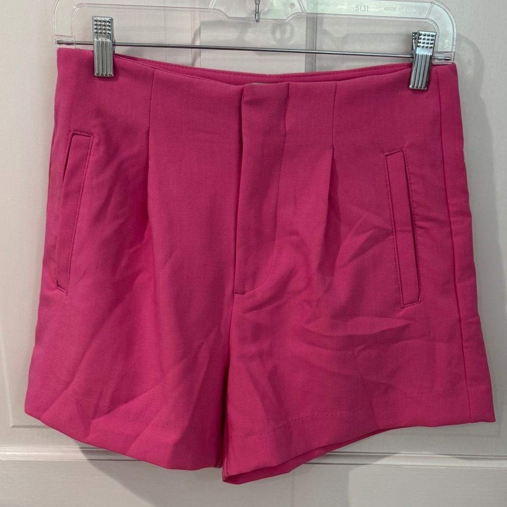 a new day High Waist Fuchsia Shorts
